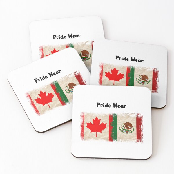 Item preview, Canada Flag And Mexican Flag Pride Wear Design designed and sold by tyahj-cardwell.