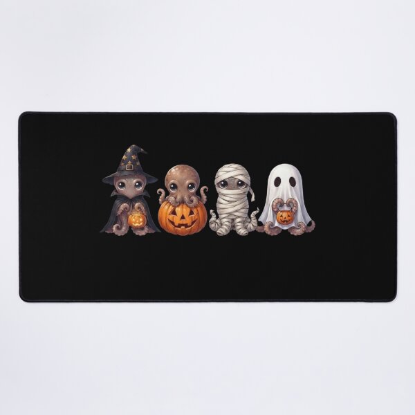 Item preview, Cute Halloween Octopus Witch – Spooky Pumpkin Moon designed and sold by Anime  ⭐⭐⭐⭐⭐.