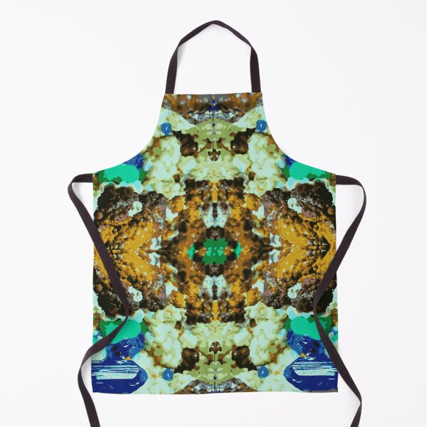 Item preview, AZURIT MALACHITE COPPER MINERAL Kaleidoscope Pattern designed and sold by ArtDesignTp.