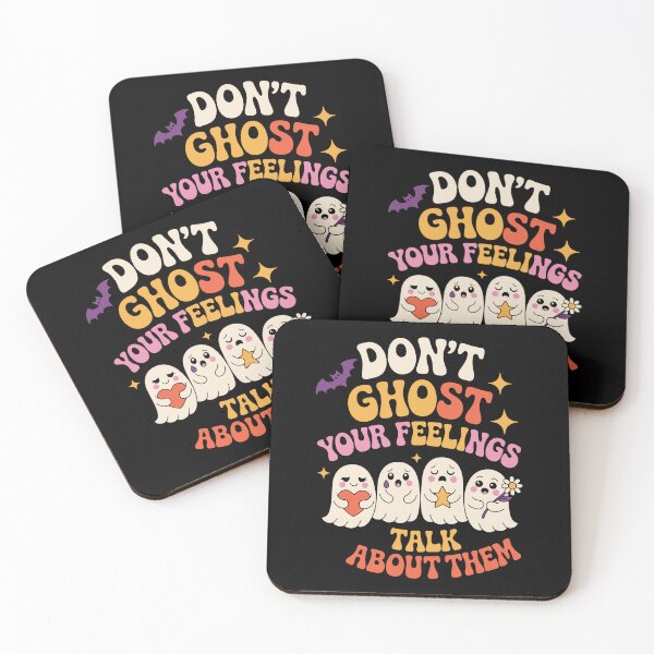 Item preview, DON'T GHOST YOUR FEELINGS TALK ABOUT THEM designed and sold by jkrphoto.