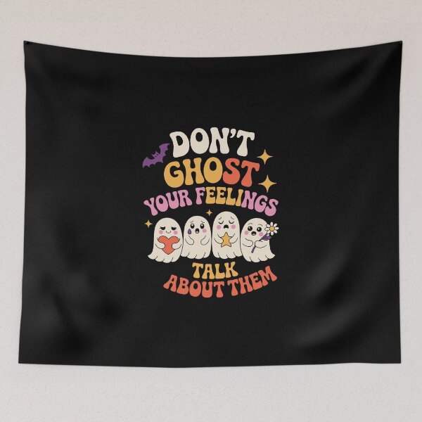 Item preview, DON'T GHOST YOUR FEELINGS TALK ABOUT THEM designed and sold by jkrphoto.