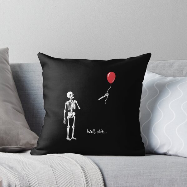 Item preview, Funny Skeleton Lost Balloon Halloween Shirt, Well Shit Skeleton Shirt, Skeleton Lost Balloon Tee, Halloween Tee, Gothic Sarcastic Gift designed and sold by Dmo3HarkoArt.