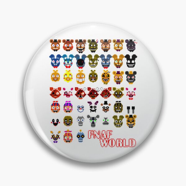 Item preview, Fnaf World designed and sold by wayne-hanz.
