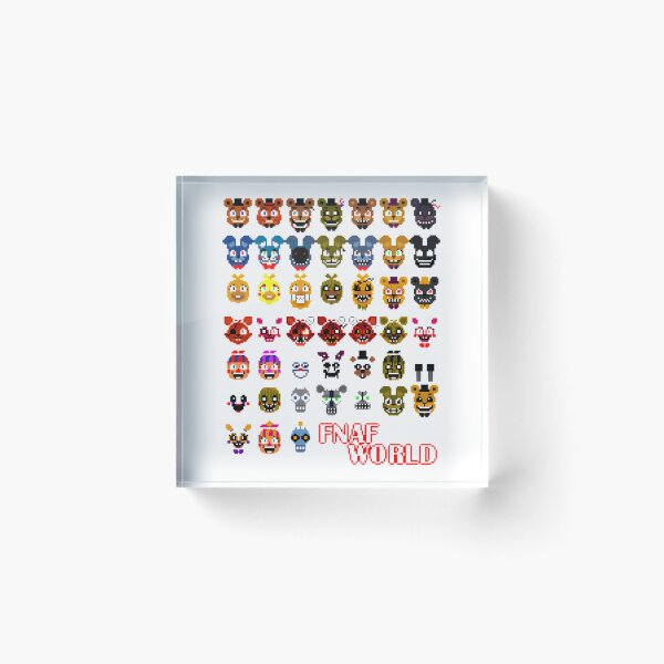 Item preview, Fnaf World designed and sold by wayne-hanz.