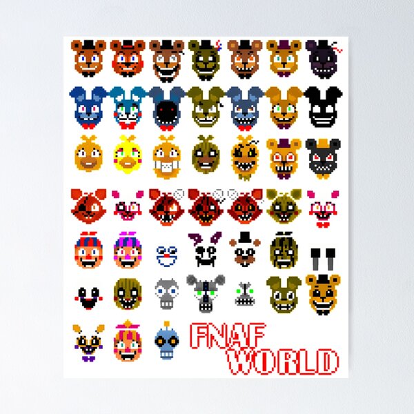 Artikelvorschau, FNaF World entworfen und verkauft von wayne-hanz.