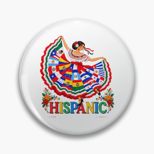Item preview, Celebrate Hispanic Heritage Month Boho Floral Latino Women designed and sold by tyahj-cardwell.