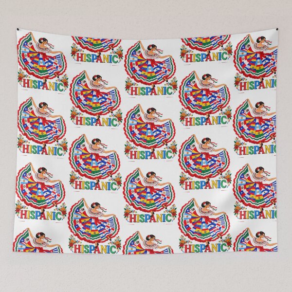 Item preview, Celebrate Hispanic Heritage Month Boho Floral Latino Women designed and sold by tyahj-cardwell.