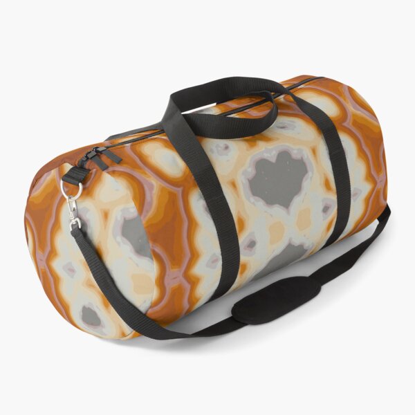 Item preview, AGATE Orange and White Kaleidoscope Pattern designed and sold by ArtDesignTp.