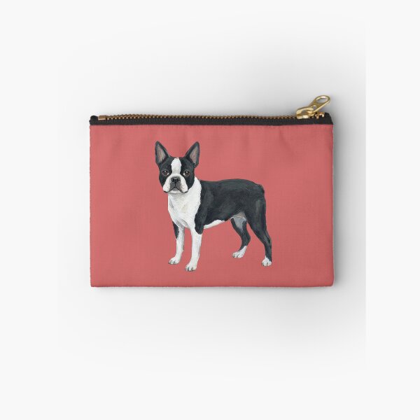 Item preview, The American Gentleman: Vintage Boston Terrier Canine Fine Art Print designed and sold by FreiherrPK.