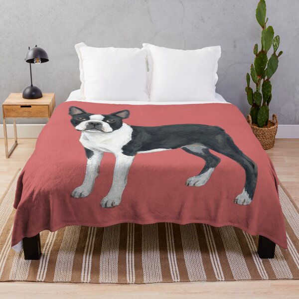 Item preview, The American Gentleman: Vintage Boston Terrier Canine Fine Art Print designed and sold by FreiherrPK.