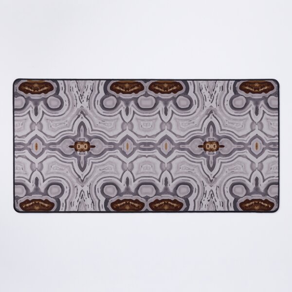 Item preview, AGATE Gray Lavender Mirrored Pattern designed and sold by ArtDesignTp.