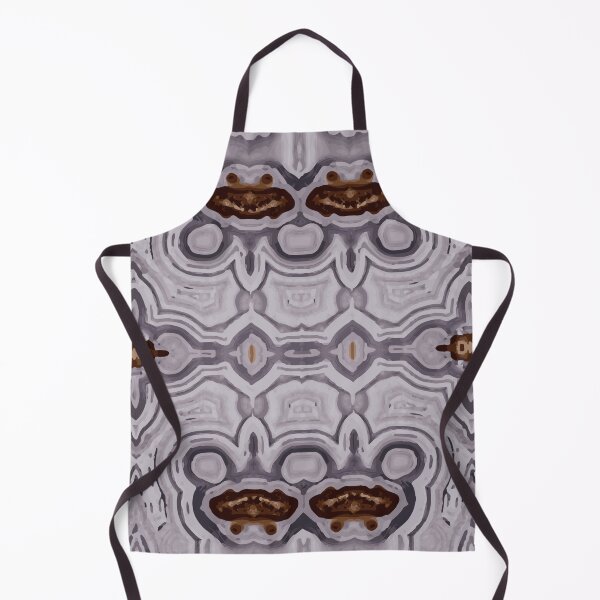 Item preview, AGATE Gray Lavender Mirrored Pattern designed and sold by ArtDesignTp.
