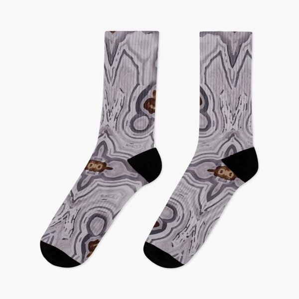 Item preview, AGATE Gray Lavender Mirrored Pattern designed and sold by ArtDesignTp.