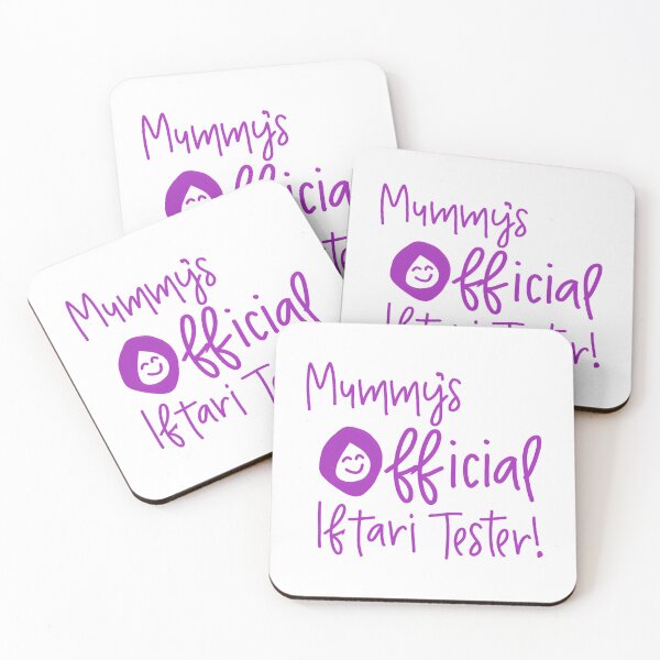 Item preview, Mummy'S Official Iftari Tester Tshirt For Girls designed and sold by greer-moise.