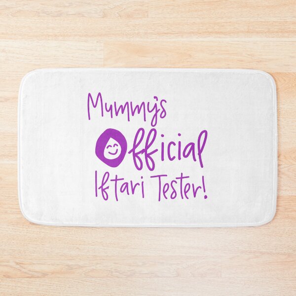 Item preview, Mummy'S Official Iftari Tester Tshirt For Girls designed and sold by greer-moise.