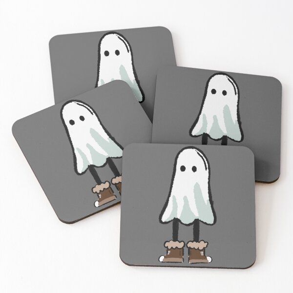 Item preview, Ghost in boots designed and sold by DuliDoodles.