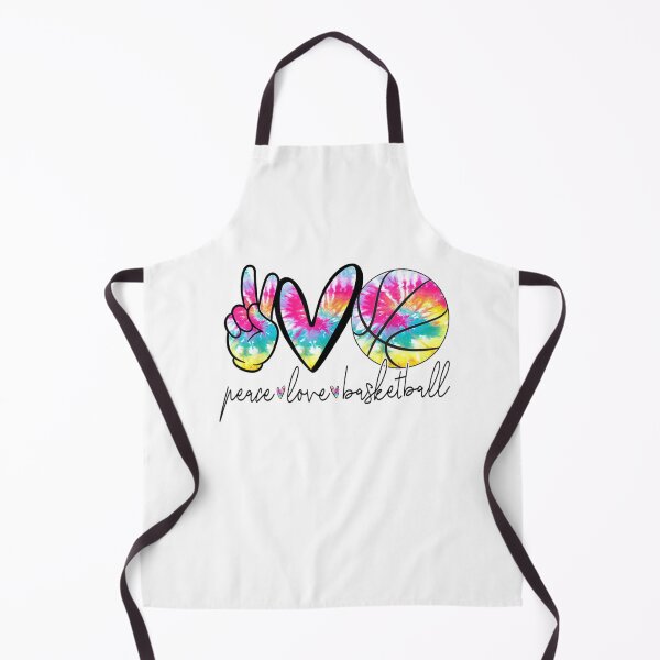 Item preview, Peace Love Basketball Tie Dye Colorful Retro Sports designed and sold by Beanimilki.