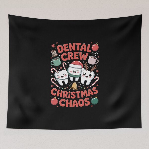 Item preview, DENTAL CREW CHRISTMAS CHAOS designed and sold by jkrphoto.