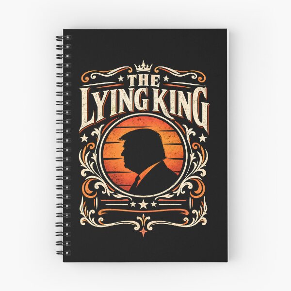 Item preview, The Lying King  Anti-Trump Shirt, Parody Anti MAGA Apparel/No Kings Shirt/No Dictators/Protect Democracy/Liberal Attire/Protest designed and sold by THREE LITTLE BEANS.