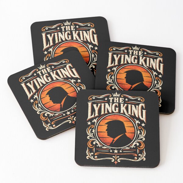 Item preview, The Lying King  Anti-Trump Shirt, Parody Anti MAGA Apparel/No Kings Shirt/No Dictators/Protect Democracy/Liberal Attire/Protest designed and sold by THREE LITTLE BEANS.