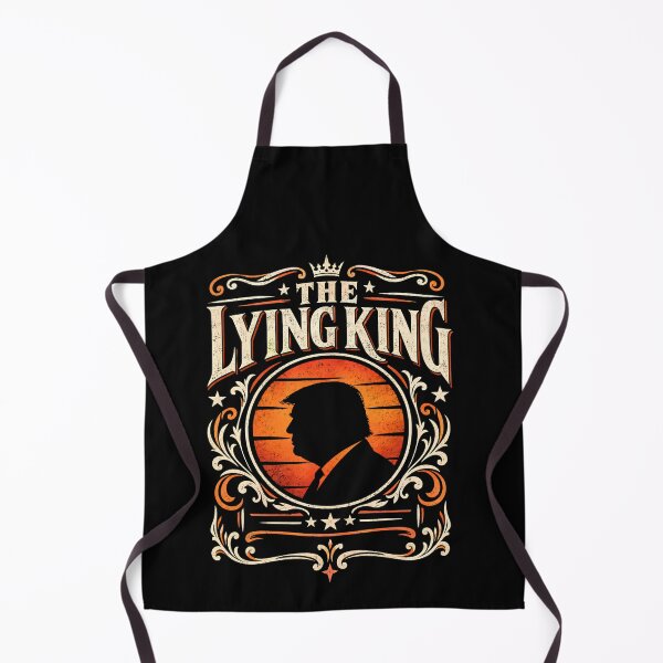 Item preview, The Lying King  Anti-Trump Shirt, Parody Anti MAGA Apparel/No Kings Shirt/No Dictators/Protect Democracy/Liberal Attire/Protest designed and sold by THREE LITTLE BEANS.