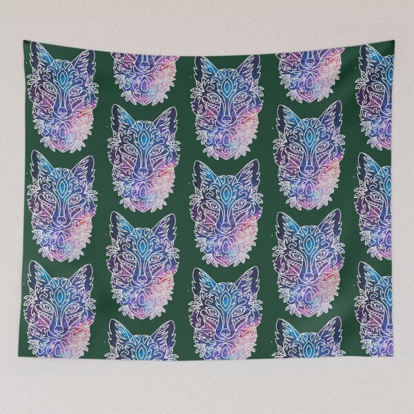 Item preview, Mystical Fox Night Background designed and sold by OfGivingArt.