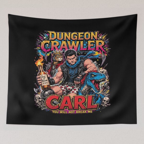 Item preview, Dungeon Crawler Carl You Will Not Break Me designed and sold by StarHomes.