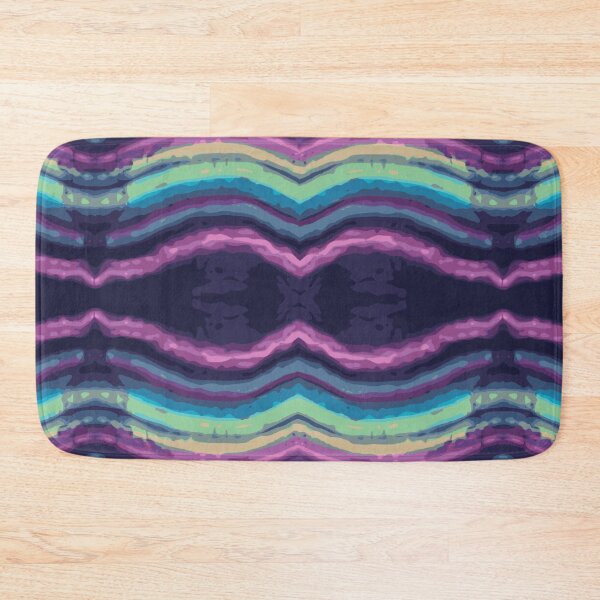 Item preview, Fluorite Wavy Abstract Stripe Pattern designed and sold by ArtDesignTp.