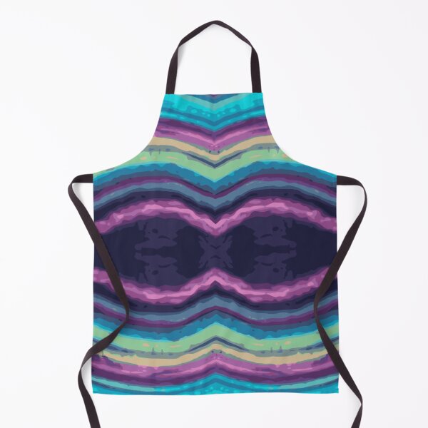 Item preview, Fluorite Wavy Abstract Stripe Pattern designed and sold by ArtDesignTp.