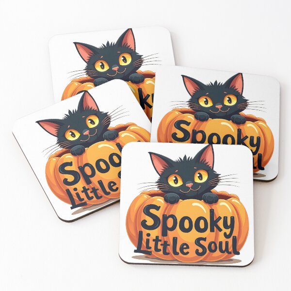 Item preview, Black cat sitting inside a carved pumpkin designed and sold by MilaPrintify.