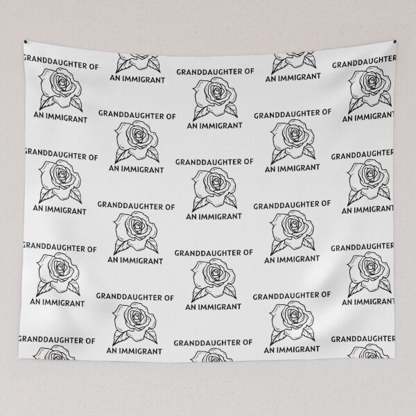 Item preview, Copy Of Daughter Of An Immigrant  Second Generation Immigrant Daughter Of An Immigrant Immigrant Laptop Skins Scraf Mobile Cases Face Masks designed and sold by tyahj-cardwell.
