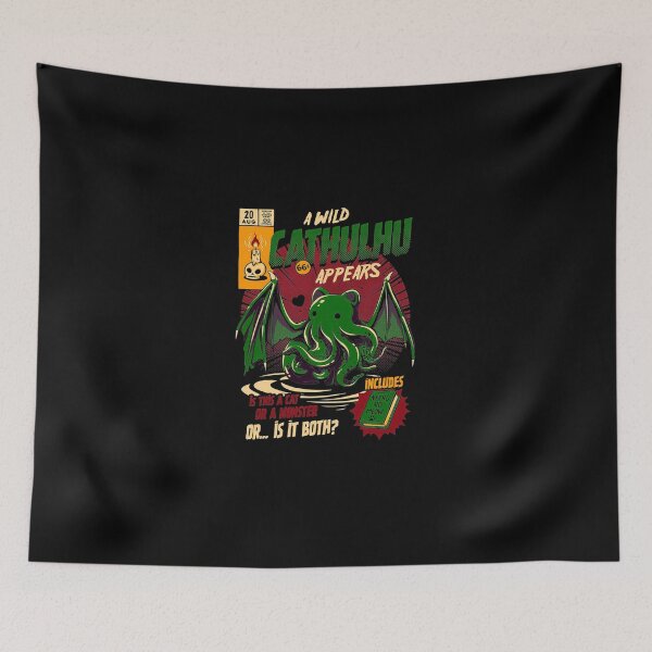 Item preview, Vintage Comic Book Green Squid Monster Illustration designed and sold by DanielGonzalef.