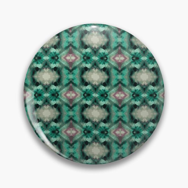 Item preview, Malachite Green Geometric Pattern Design designed and sold by ArtDesignTp.