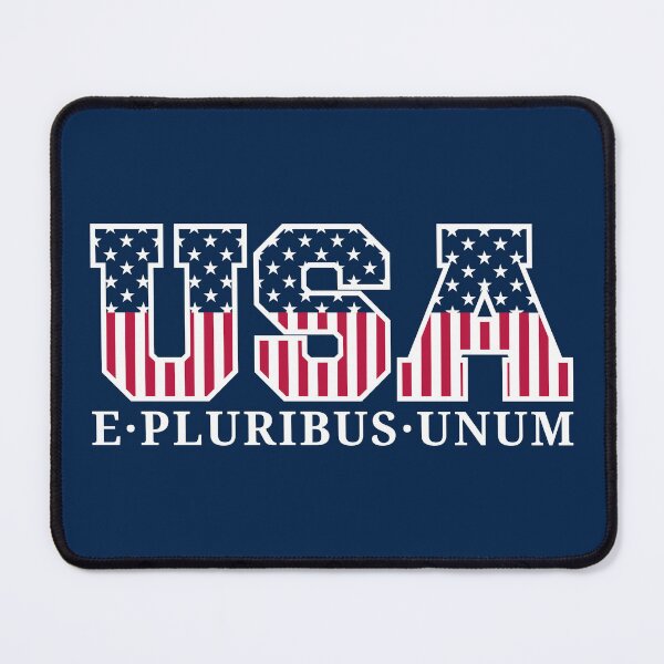 Item preview, College USA Font Red White Blue Stars And Stripes Motto designed and sold by Digital Homestead.