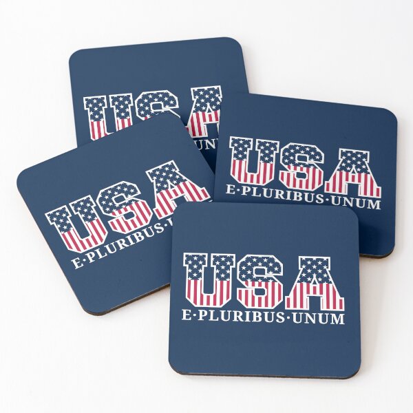 Item preview, College USA Font Red White Blue Stars And Stripes Motto designed and sold by Digital Homestead.