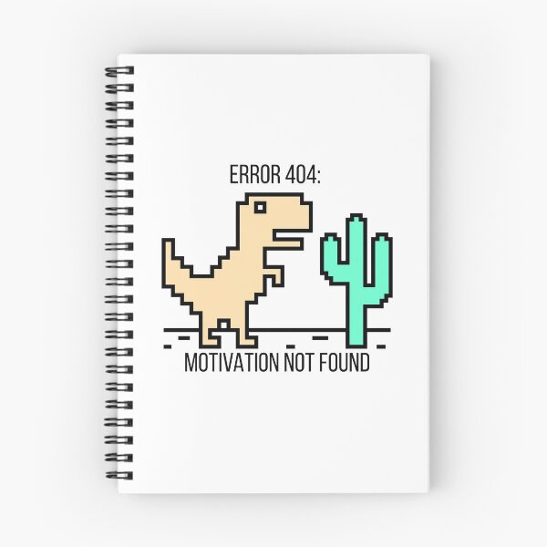 Item preview, Error 404 Motivation Not Found — Funny Tech Humor Sticker designed and sold by CozyGoods.
