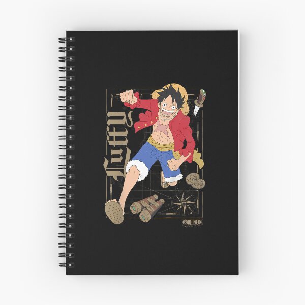Item preview, One Piecee Anime Luffy Action Pose With Map And Pirate designed and sold by virelleelowen98.
