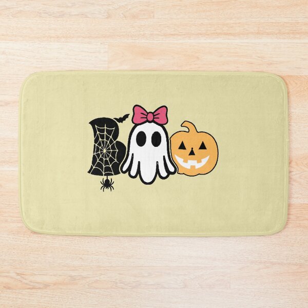 Item preview, Cute Pumpkin Ghost - Pink Bow Ghost Halloween designed and sold by AstronautMerch.