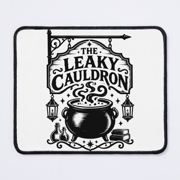Item preview, The Leaky Cauldron Vintage Style Magical Pub Illustration designed and sold by Tee-D.