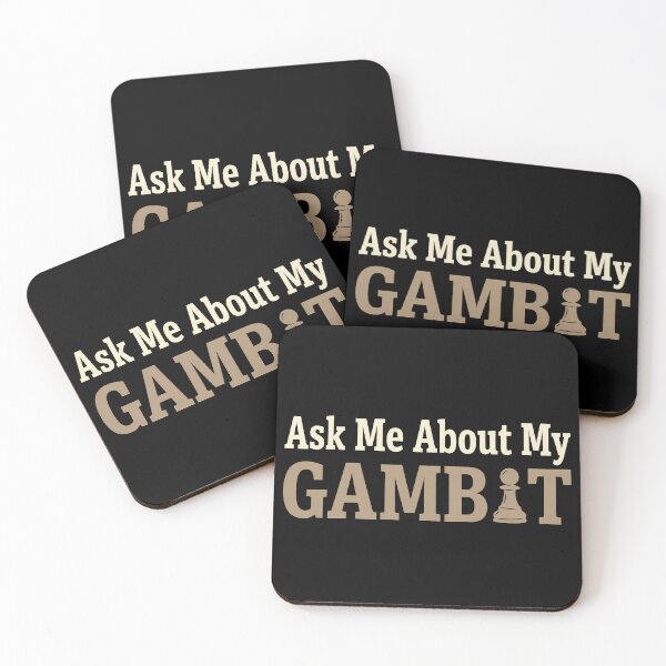 Item preview, Ask Me About My Gambit Funny Chess designed and sold by Sekla-Studio.