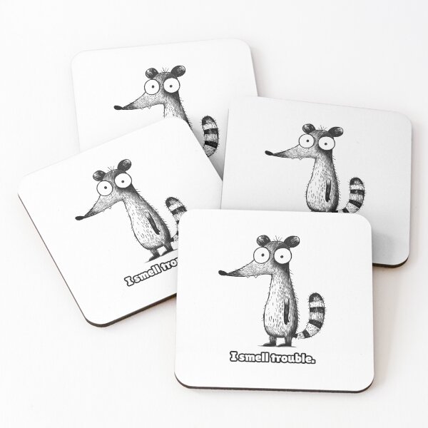 Item preview, Coati I Smell Trouble | Funny Coati Gift designed and sold by FMproject.