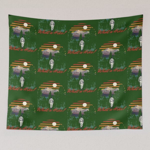 Item preview, What A Hike Hiker Summit Hike Mount Outdoor Tropical designed and sold by MeilCane.