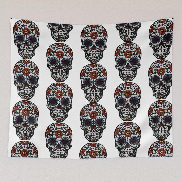 Item preview, Floral Sugar Skull designed and sold by tyahj-cardwell.