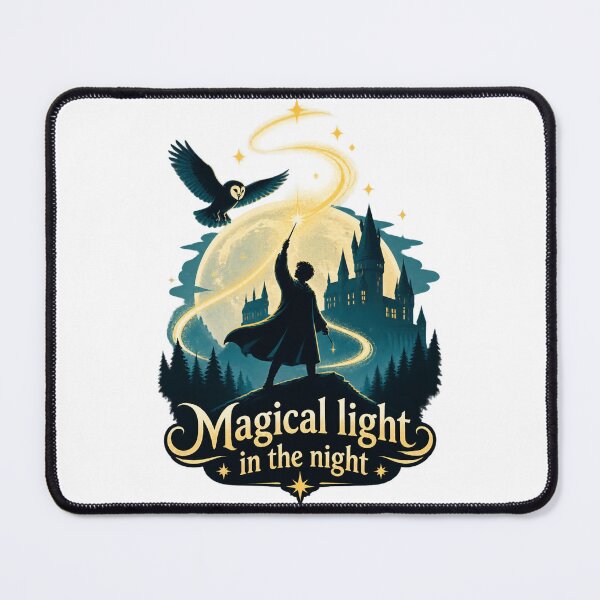 Item preview, Magical Night Light Illustration with Enchanting Glow and Mystical Atmosphere designed and sold by Tee-D.