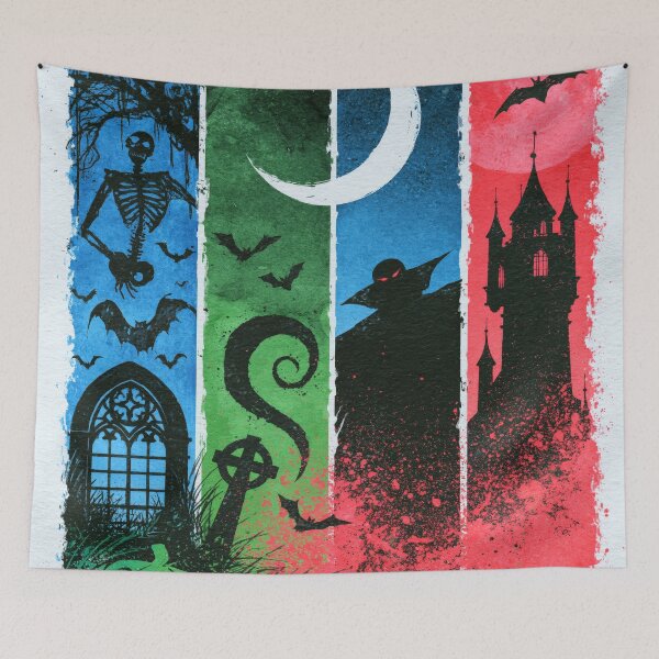 Item preview, Trick or Halloween Panel designed and sold by JaimeLikes.
