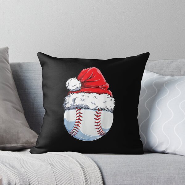 Artikelvorschau, Weihnachten Baseball Schneemann Weihnachtsmannmütze Baseballspieler Feiertag entworfen und verkauft von Beanimilki.