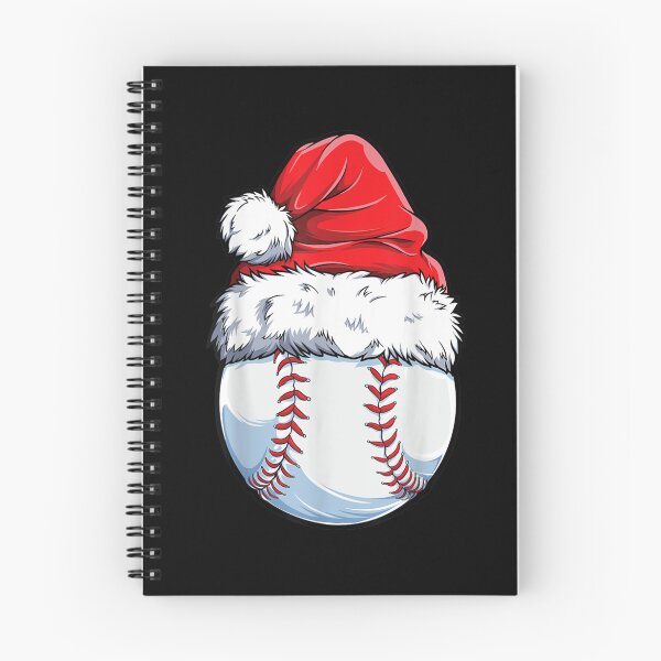Item preview, Christmas Baseball Snowman Santa Hat Baseball Player Holiday designed and sold by Beanimilki.