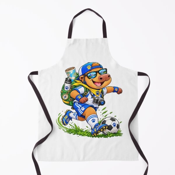 Item preview, Cute Soccer Capybara – Kick Into Adventure Football Explorer designed and sold by CapybaraTravels.