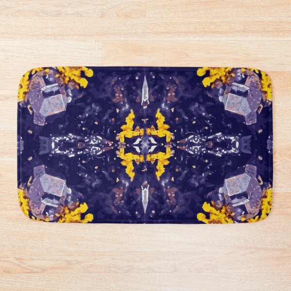 Item preview, Azurite gold Amytyst Mineral Pattern designed and sold by ArtDesignTp.