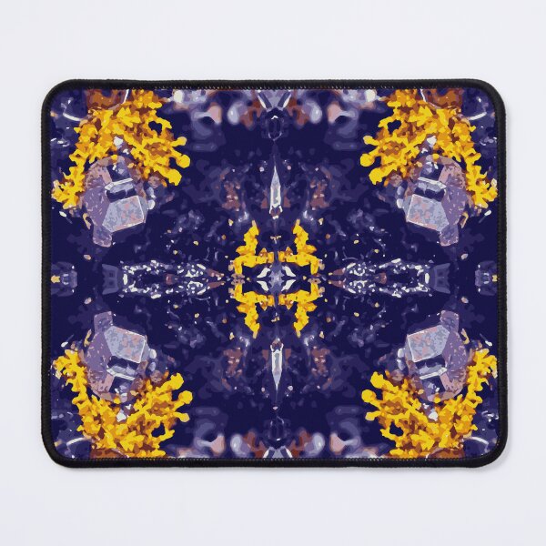 Item preview, Azurite gold Amytyst Mineral Pattern designed and sold by ArtDesignTp.